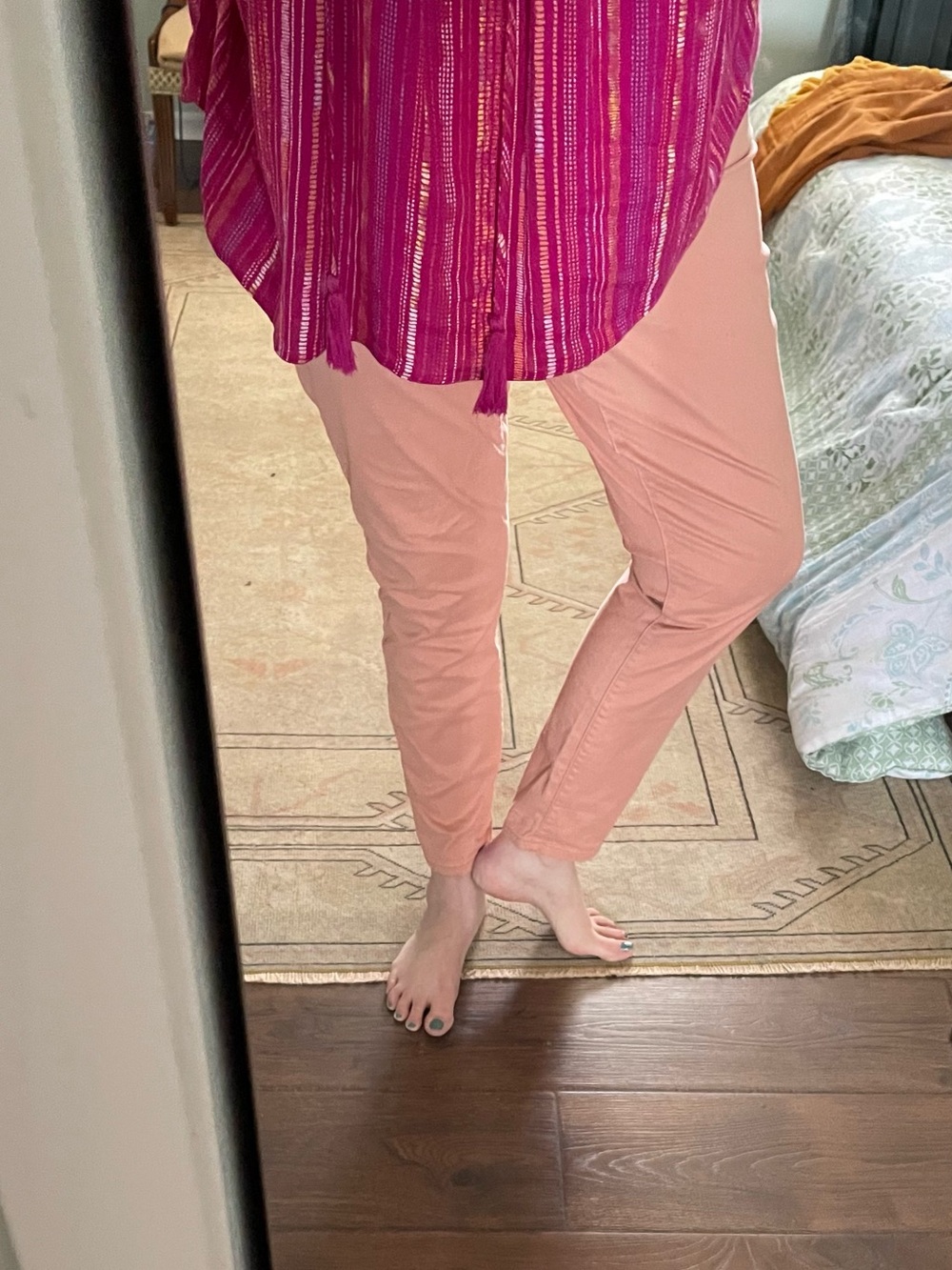 LC Lauren Conrad Pale Pink Pants 16